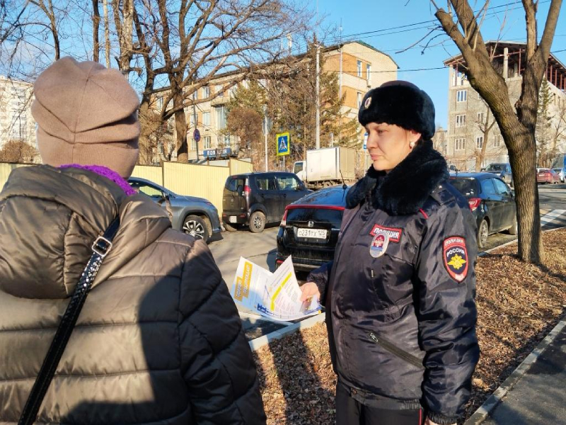 В Артеме Приморского края полицейские проводят профилактические мероприятия под названием «Предупрежден: значит вооружен!».