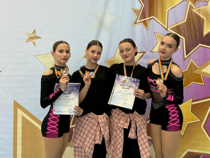 Призовые места по чир-спорту заняли артёмовские спортсменки .