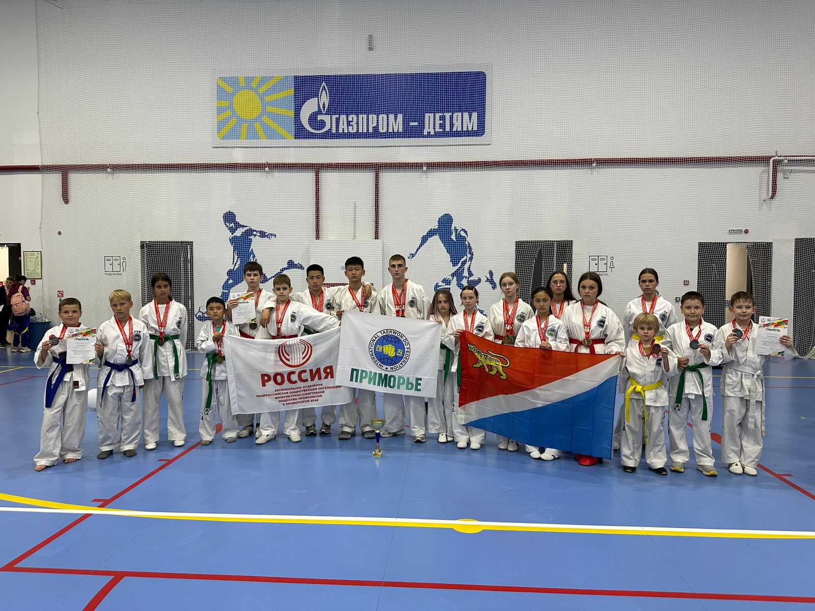 Спортсмены из Артёма показали блестящие результаты на турнире по Тхэквондо ИТФ.