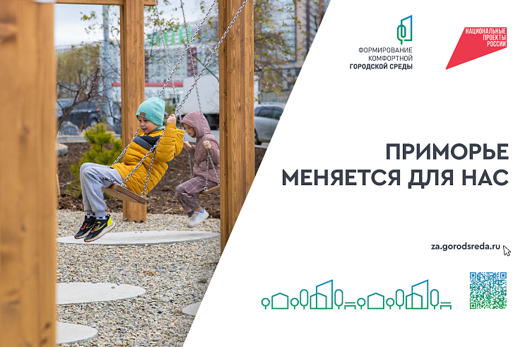 Территории – победители онлайн-голосования назвали в Приморье. СПИСОК на  www.primorsky.ru.