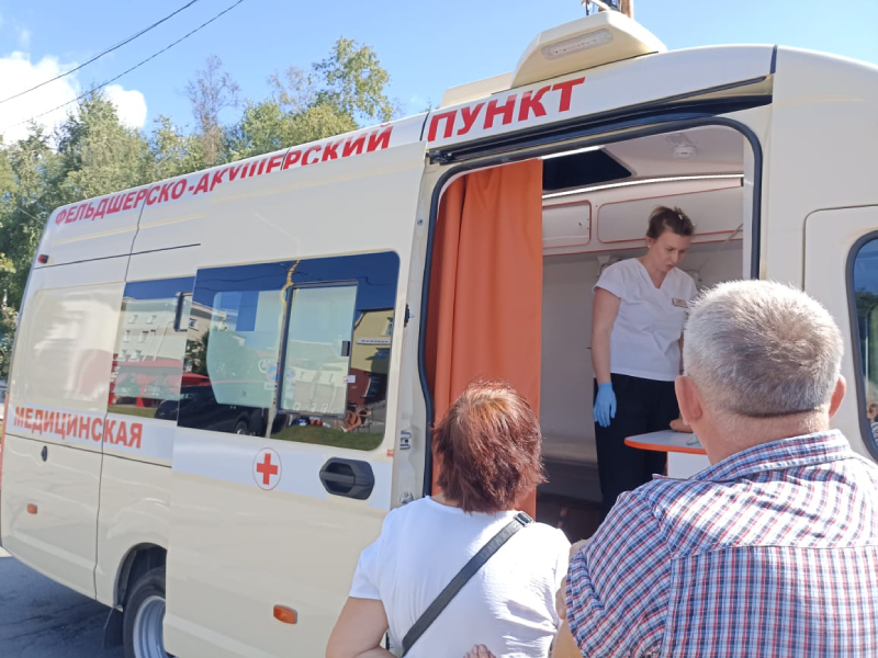 Проверить здоровье в мобильном комплексе смогут Артемовцы.