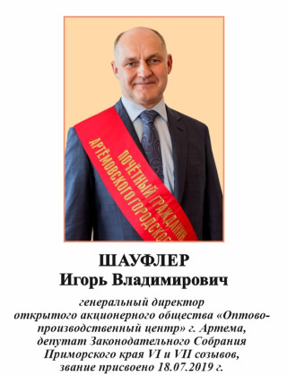 Шауфлер Игорь Владимирович (1969 г.р.).