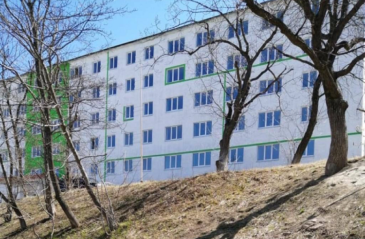 Завершается ремонт нового учебного корпуса медколледжа в столице Приморья. Завершается ремонт нового учебного корпуса медколледжа в столице Приморья.