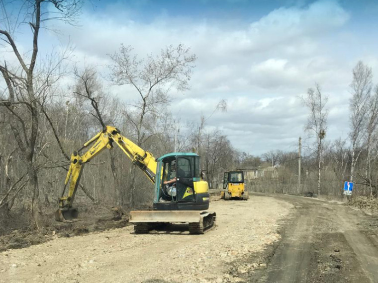 Дорога на Александровской обновляется по нацпроекту. Дорога на Александровской обновляется по нацпроекту.