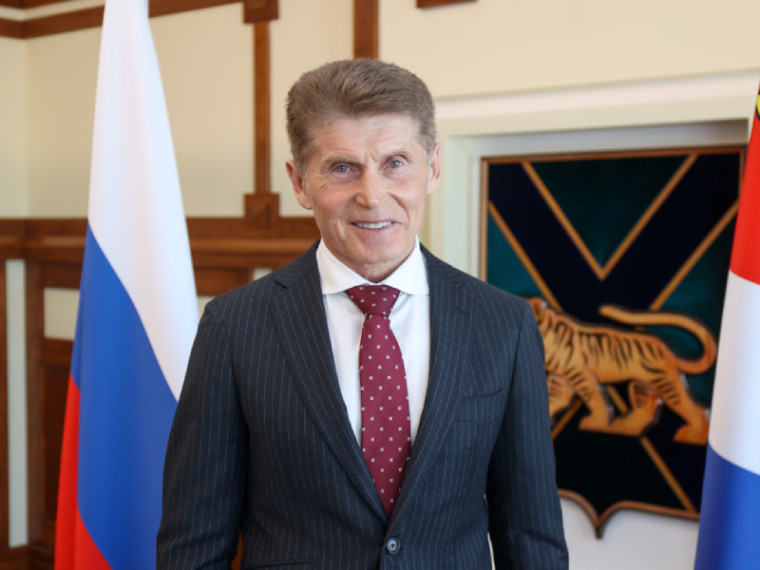 Поздравление Губернатора Приморского края Олега Кожемяко с Днем Приморского края. Поздравление Губернатора Приморского края Олега Кожемяко с Днем Приморского края.