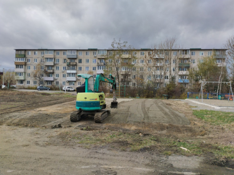 Новая спортивная площадка по проекту ТОС «Амурская» появится в Артеме. Новая спортивная площадка по проекту ТОС «Амурская» появится в Артеме.