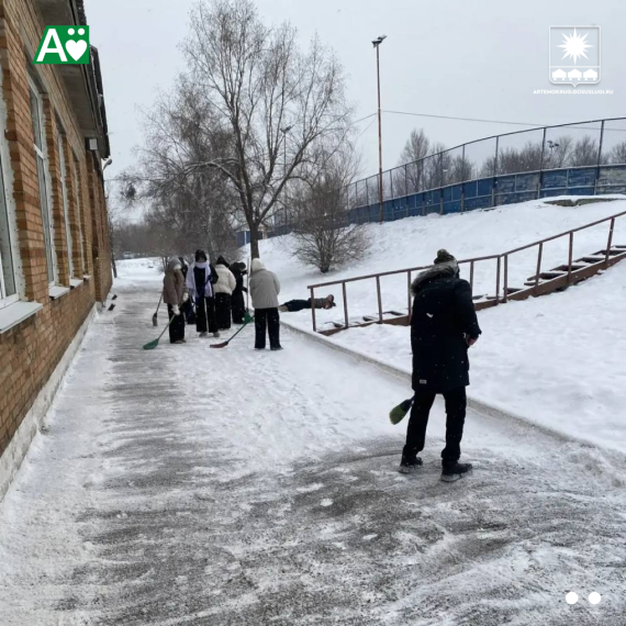 Наведением чистоты занимаются в школах .